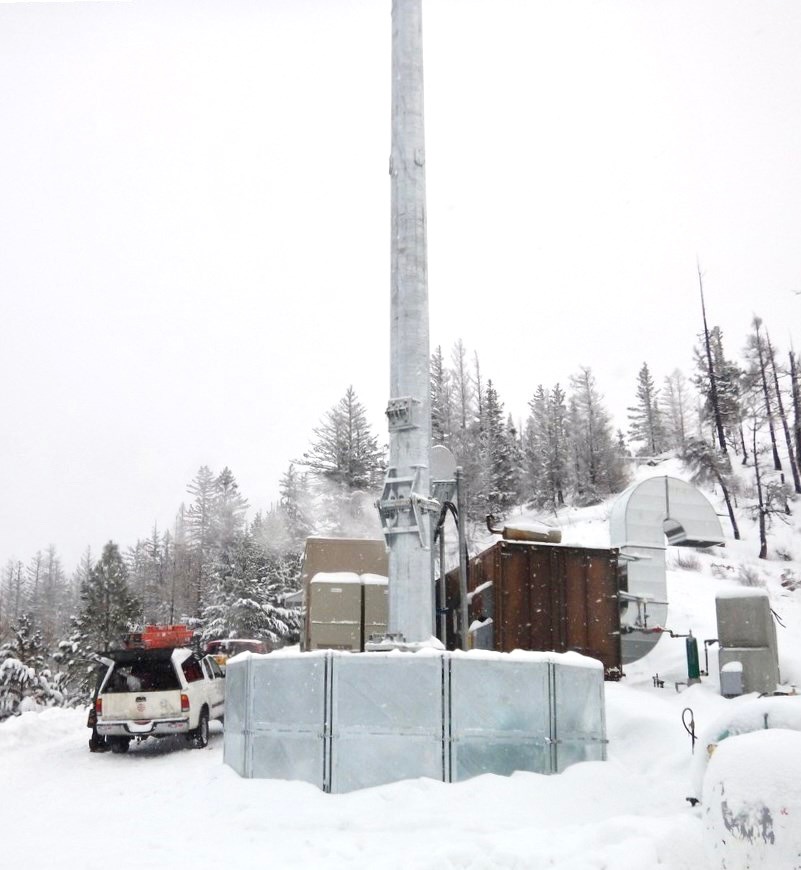 Quick Installation on Wenatchee Mountains